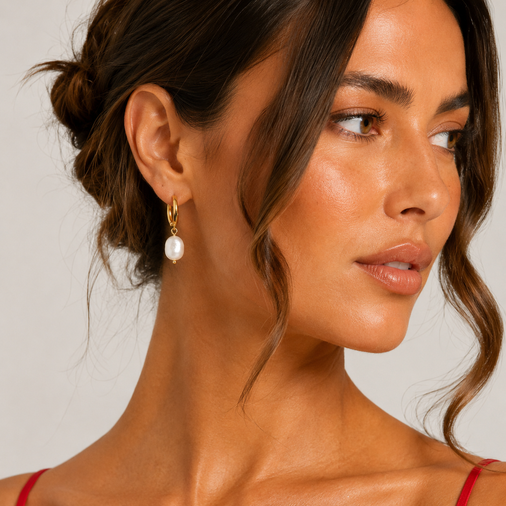 The Margot Pearl Earrings