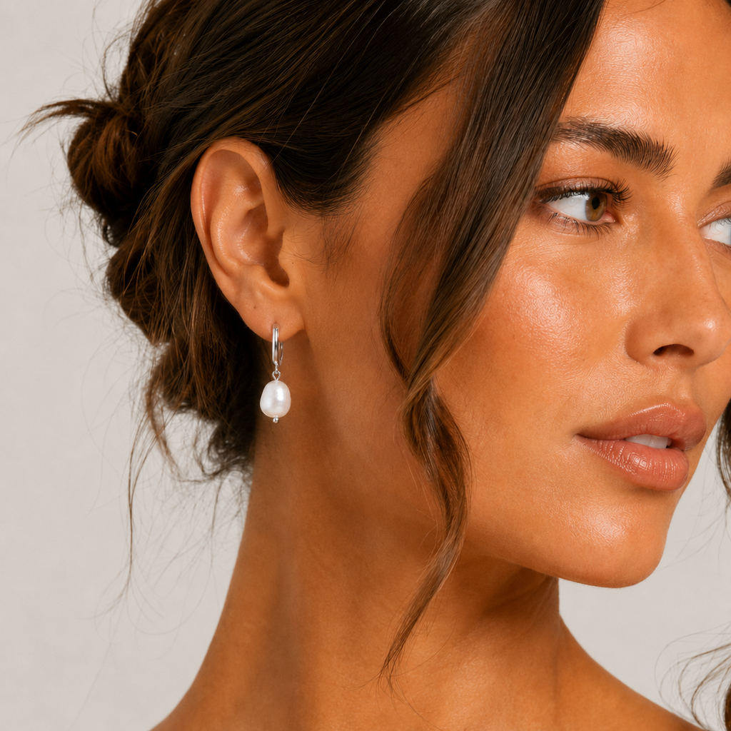 The Margot Pearl Earrings
