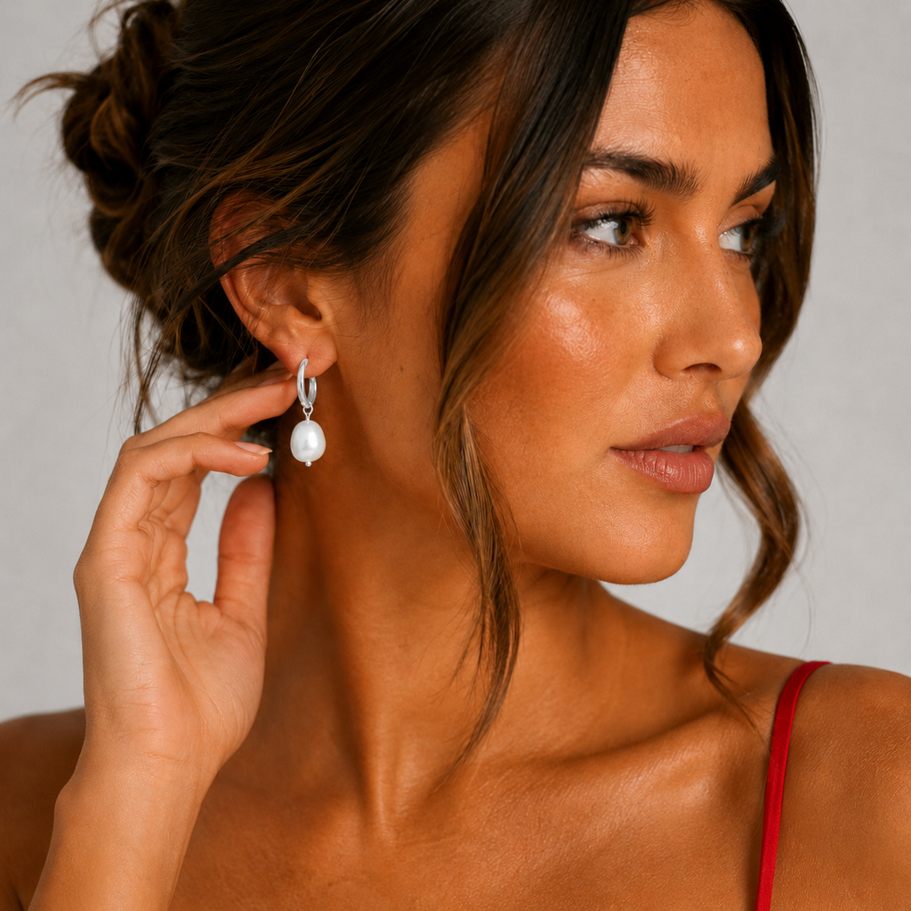 The Margot Pearl Earrings