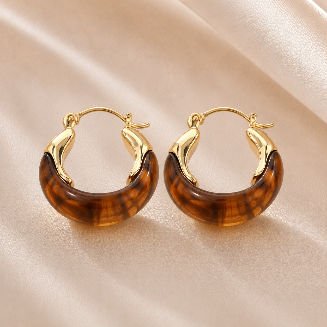 The Colette Resin Hoops