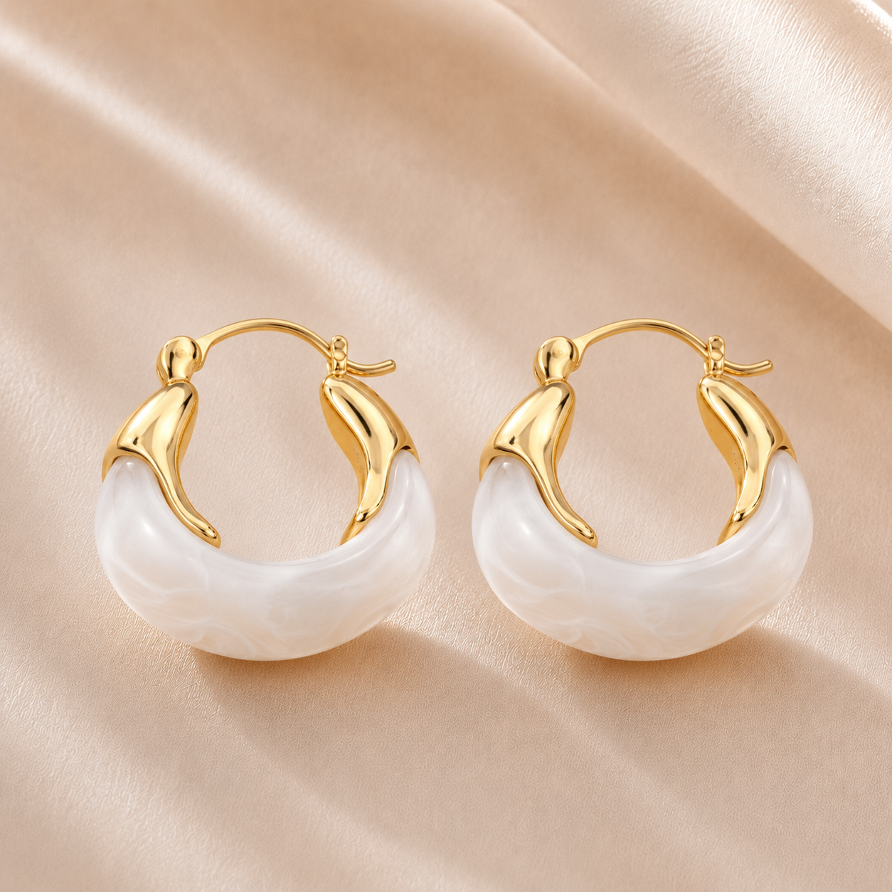 The Colette Resin Hoops