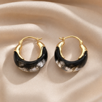 The Colette Resin Hoops