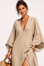The Saint-Tropez Slit Kaftan