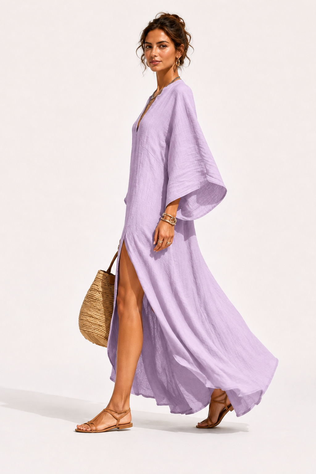 The Saint-Tropez Slit Kaftan