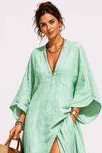 The Saint-Tropez Slit Kaftan