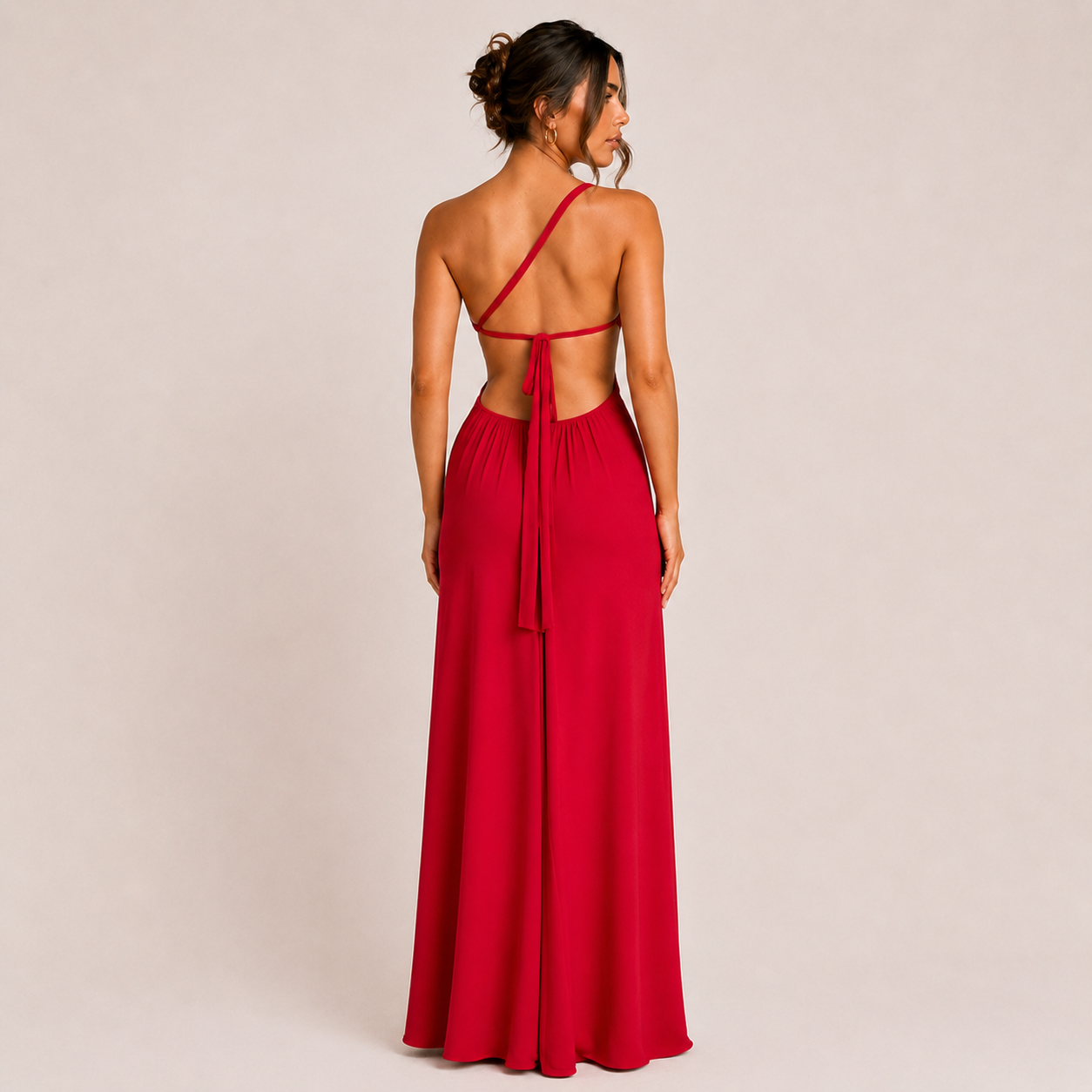 The Athena One-Shoulder Maxi