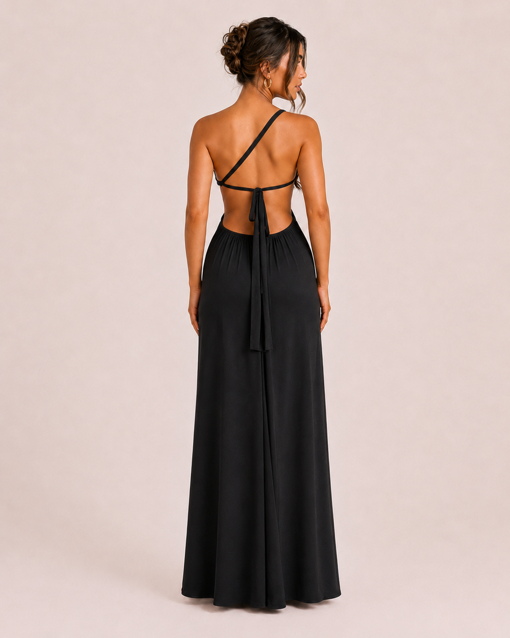 The Athena One-Shoulder Maxi