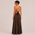 The Athena One-Shoulder Maxi