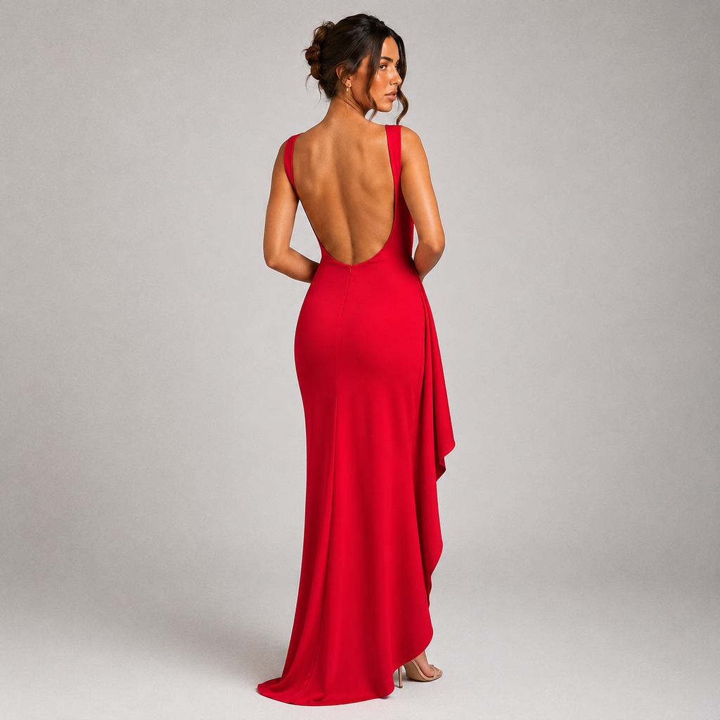 The Valencia Crochet Lace Maxi