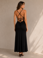 Mirraya Backless High Split