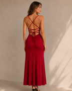 Mirraya Backless High Split