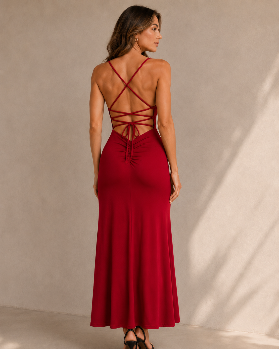 Mirraya Backless High Split