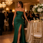 The Cassandra Strapless Gown