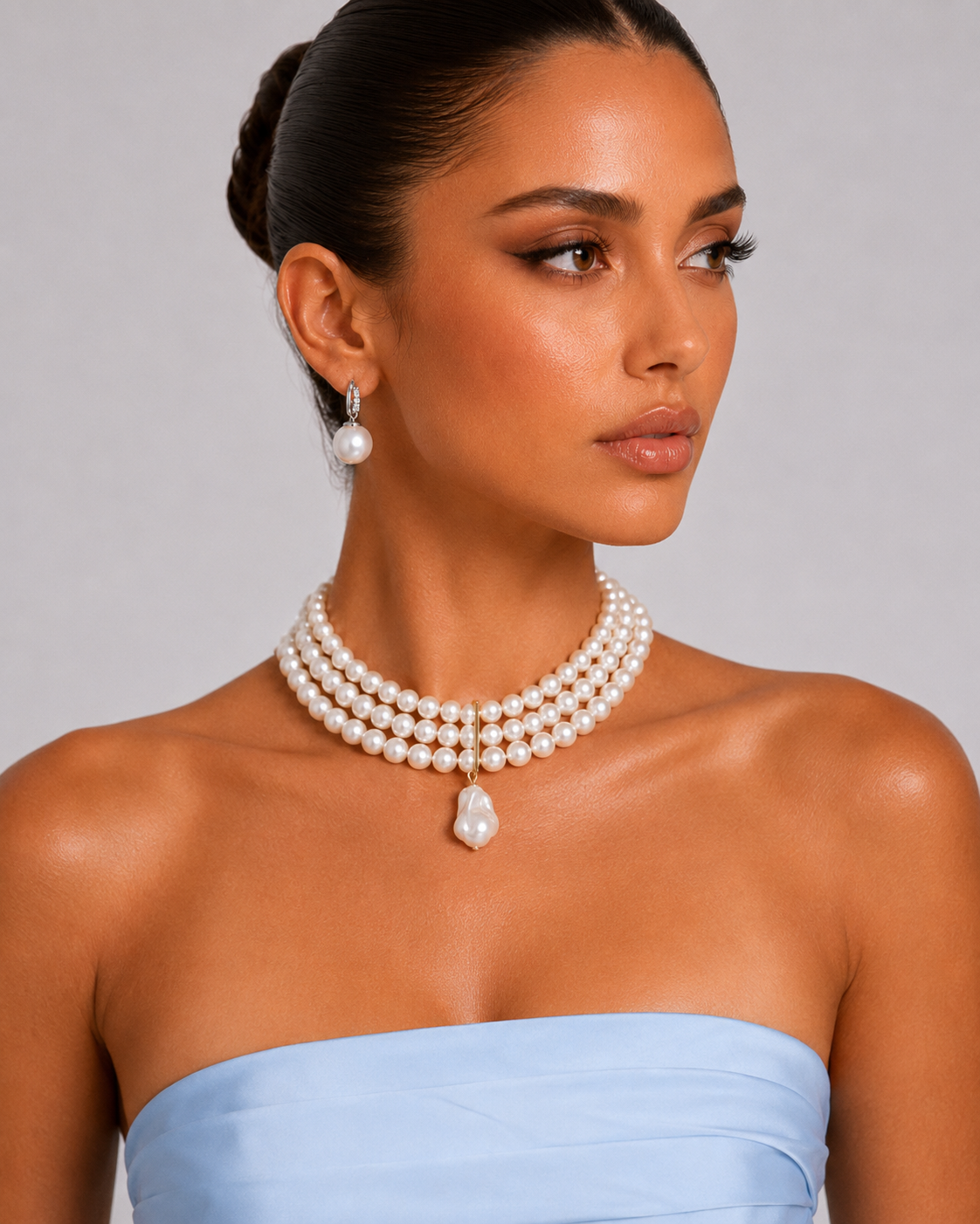 pearl earrings