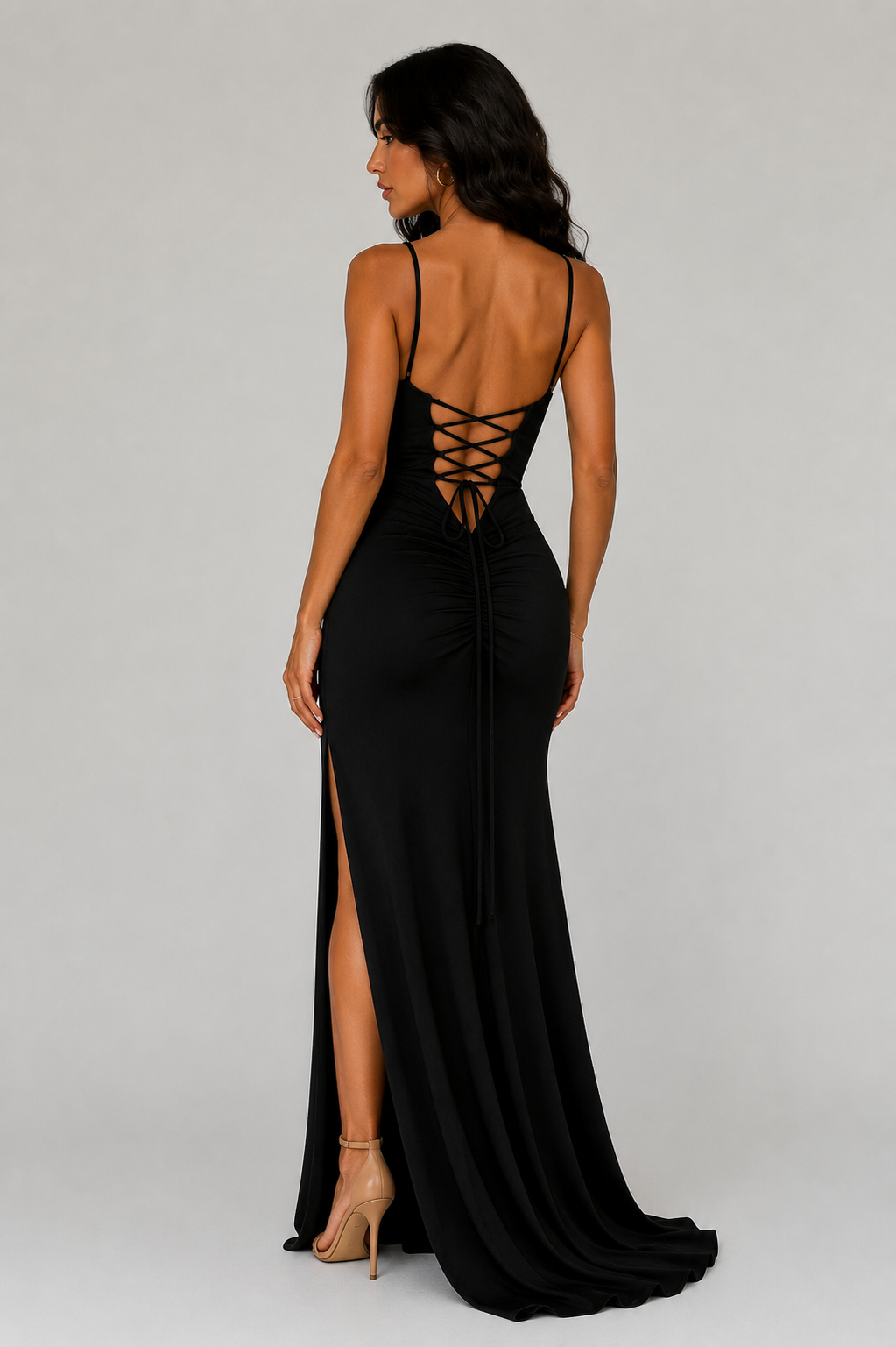 Mirraya Backless High Split