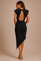 The Vivienne Asymmetric Twist Dress