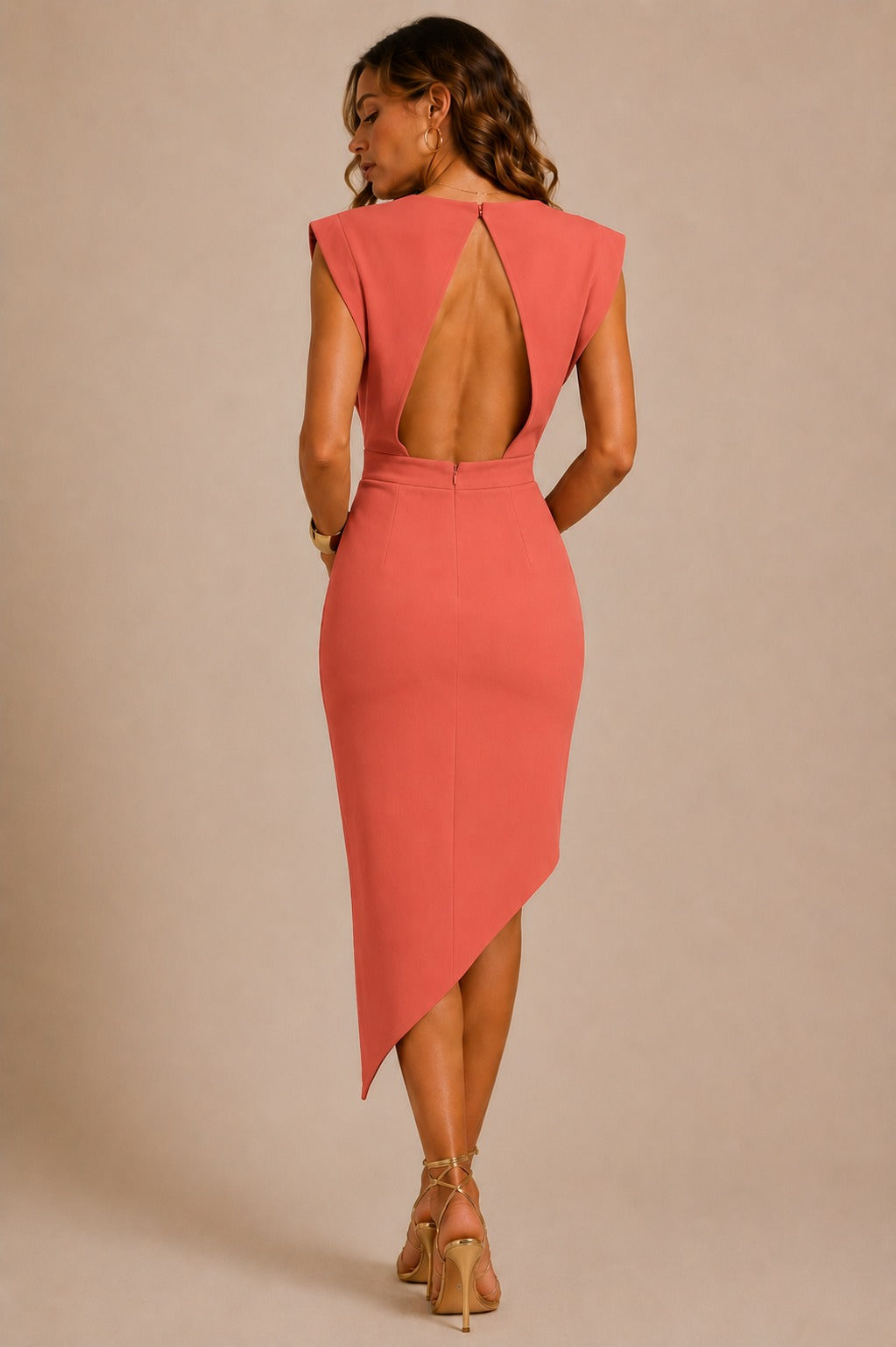 The Vivienne Asymmetric Twist Dress